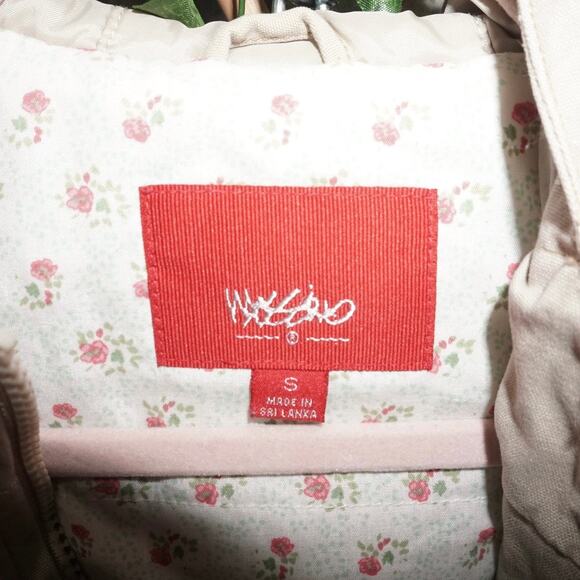 Small - Vintage Y2K MOSSIMO 2000s femme khaki hooded jacket - Picture 3 of 4